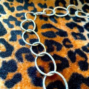 Silpada Designs Hammered Silver Chain Necklace